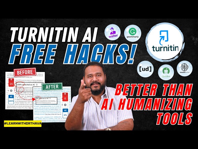 Turnitin AI Detection Exposed: The FREE Trick That Beats AI Humanizers