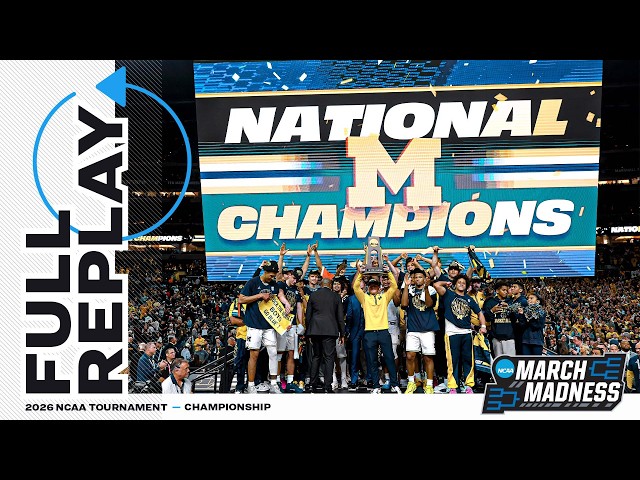 Michigan vs. UConn: 2026 NCAA men's basketball championship | FULL REPLAY