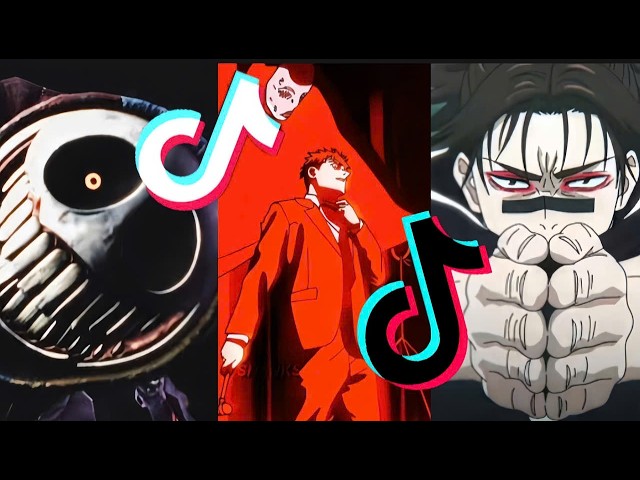 Manga edit anime Phonk Tiktok Compilation #10