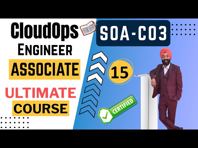 EP15: Master the SOA-C03 Exam with this AWS CloudOps Engineer Course 2026 | Practice Questions