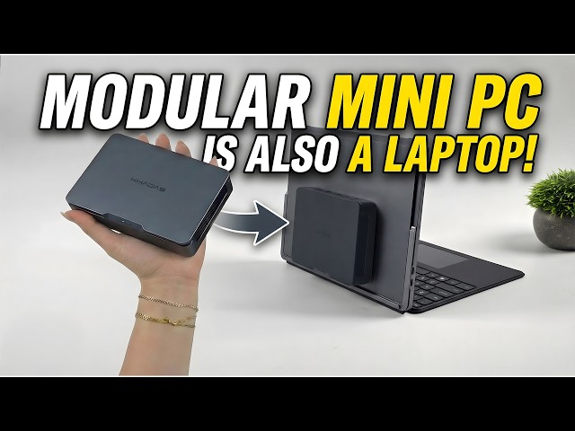 This Modular Mini PC Actually Transforms Into a Laptop!