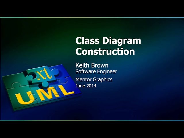 Constructing class diagrams