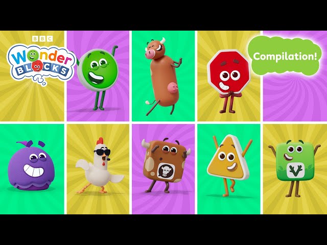 One Hour Problem-solving Compilation ❓ | Coding Cartoon for Kids | Wonderblocks