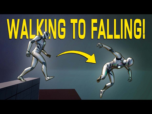 UE5 Custom Movement Part 2 — Falling, Landing & Jump