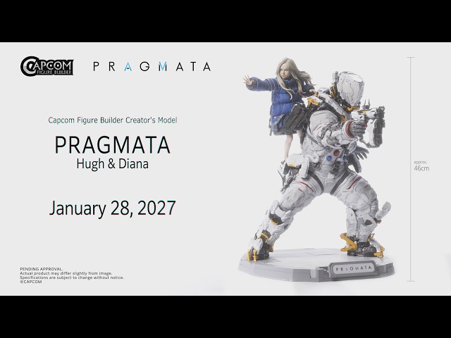 Capcom Figure Builder Creator’s Model – Pragmata: Hugh and Diana