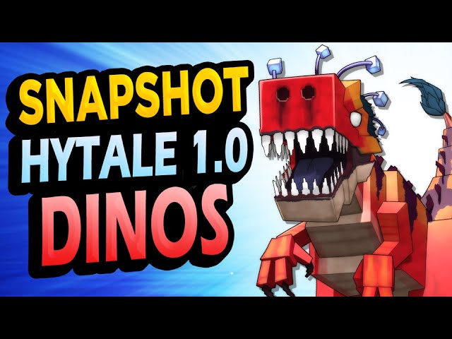 ✅ DINOSAURIOS! 👉 Update 1.0 Hytale