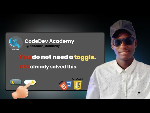 Dark & Light Mode Without a Toggle Using CSS prefers-color-scheme