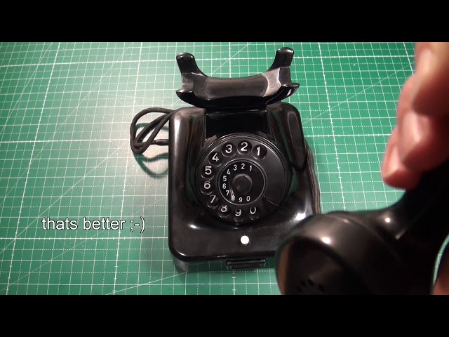 Arduino controlled old telephone. vers.2 with details