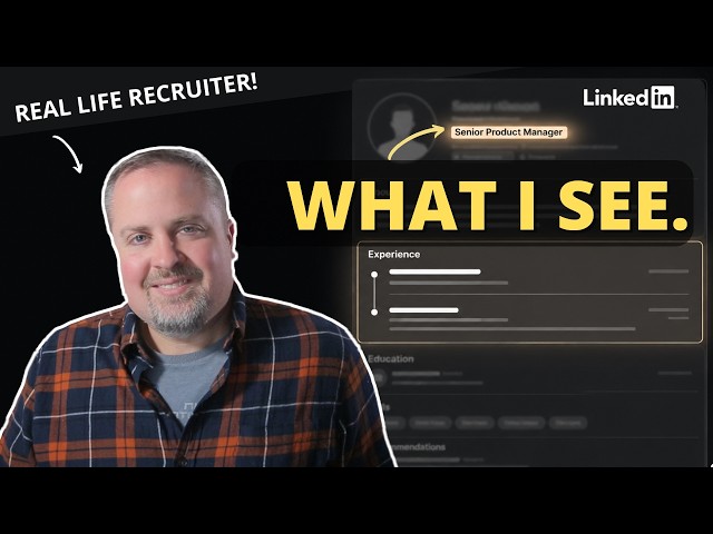 What Recruiters Actually See On Your LinkedIn Profile