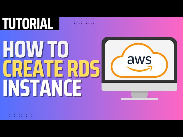 How to Create AWS RDS Instance (Full 2026 Guide)