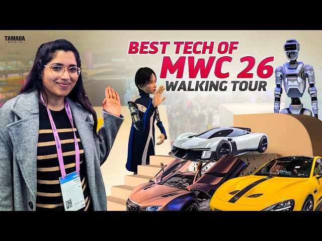 🔥Best Tech of MWC 2026 in Spain Barcelona | Mind-Blowing Gadgets & AI Tech🤯 | Spain telugu vlogs