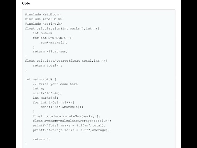 8th practicum programming for problem solving in "C"