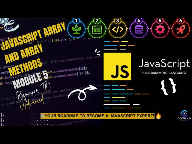 JavaScript Array and Array Methods | Module 5