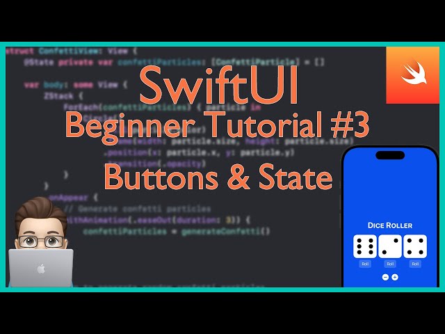 SwiftUI Dev Tutorial #3: Buttons & State | Learn Xcode (2025)