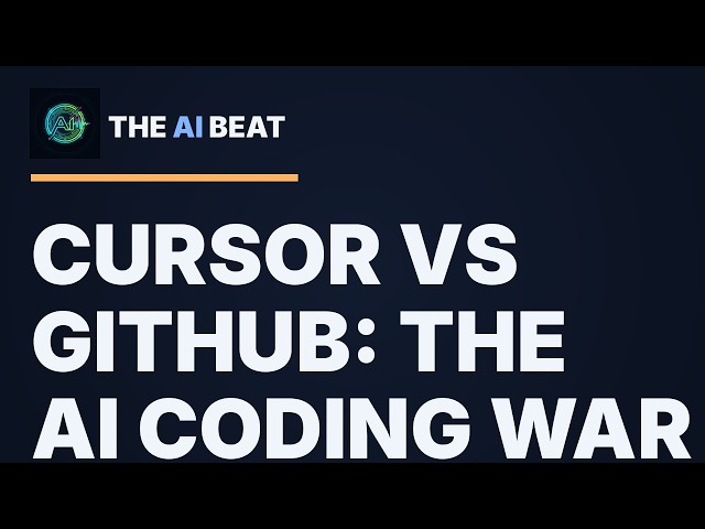 Cursor vs GitHub: The AI Coding War Just Got Real