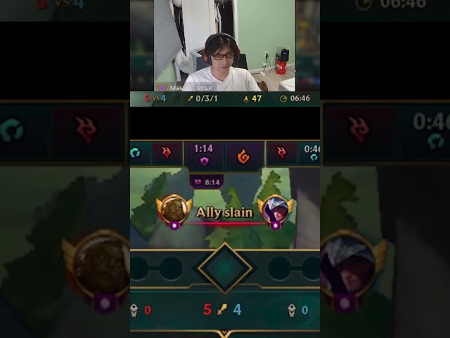 I was 0/1 to be clear, 2nd death was execution #leagueoflegends #leagueoflegendsclips #kayne