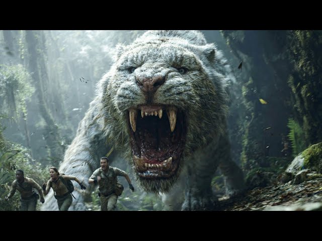 【2026 Newest Movie】Giant tiger attacks people😱Father risks life to save son👊Who survives the night?🔥