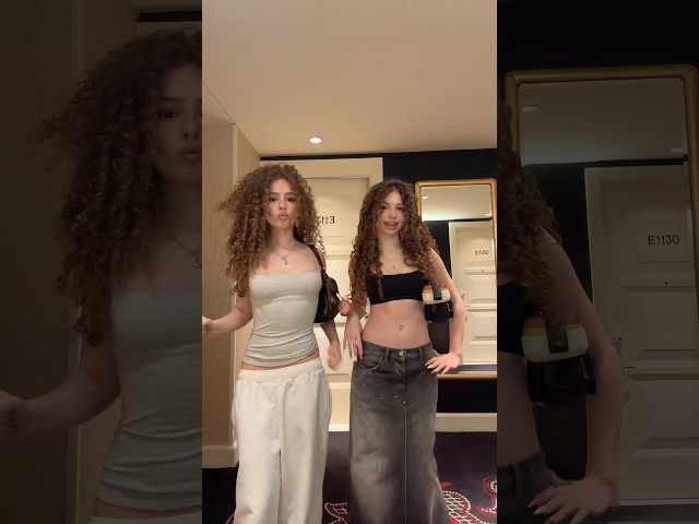 CONFIDENCE DANCE TREND 🔥 #kalogerasisters #tiktok #dancetrend  #viraltrend #relatable