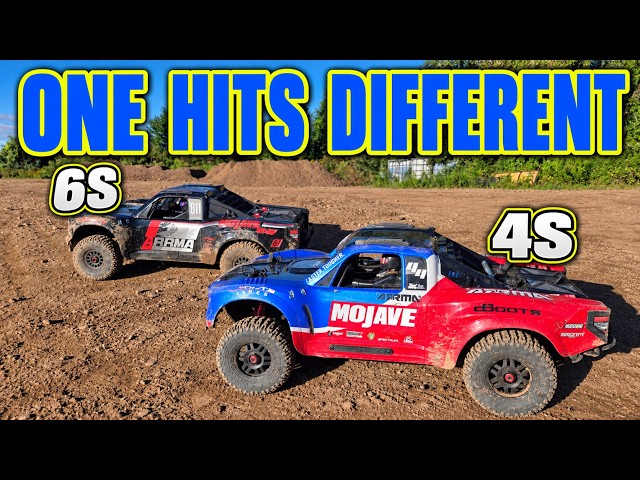 ARRMA Mojave 4S vs NEW 6S EXB: Same Terrain, Different Beasts