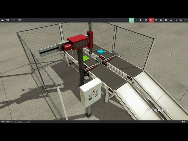 Assembler - FACTORY I/O Scene