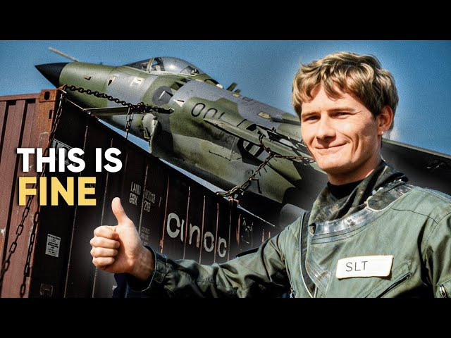 When a Fighter Jet Crash Landed on a Cargo Ship
