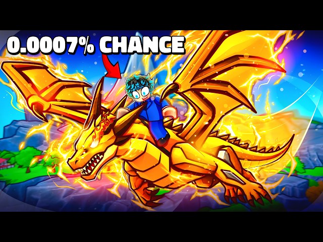 I Hatched Worlds First GOLDEN DRAGON on Ride a Pet