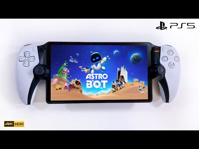 Playing Astro Bot in 2026 on PlayStation Portal