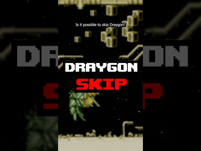 Can You Skip Draygon in Super Metroid?  #sample #supermetroid #isitpossible
