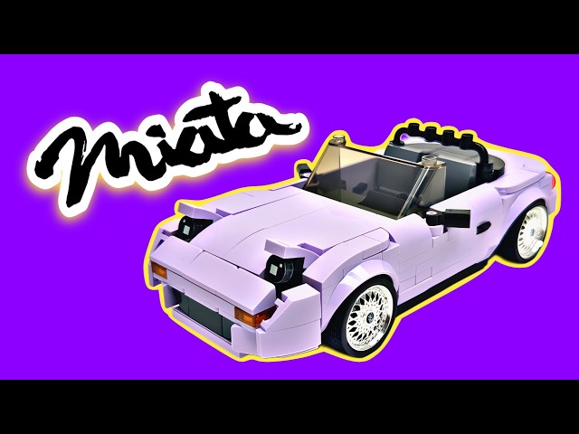 The CUTEST LEGO Car - Mazda MIATA by PowerBlock