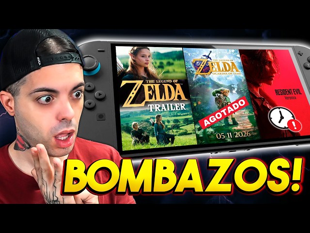 💥 Nintendo SWITCH 2 IS NONSTOP! ZELDA NEWS and MORE SURPRISES and BOMBSHELLS!
