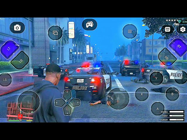 gta 5 plus on chikii cloud gaming android gta 5 police chase (chikii cloud gaming)