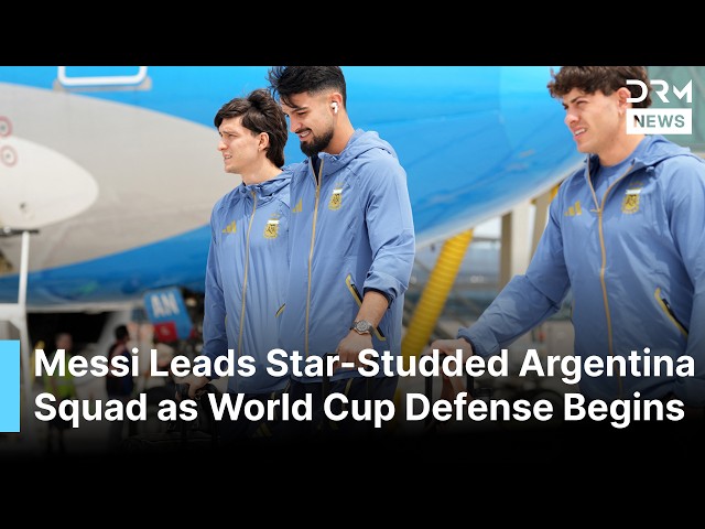 FIFA 2026: Argentina Land in Kansas City as Messi Prepares for Historic Sixth World Cup | AD1G