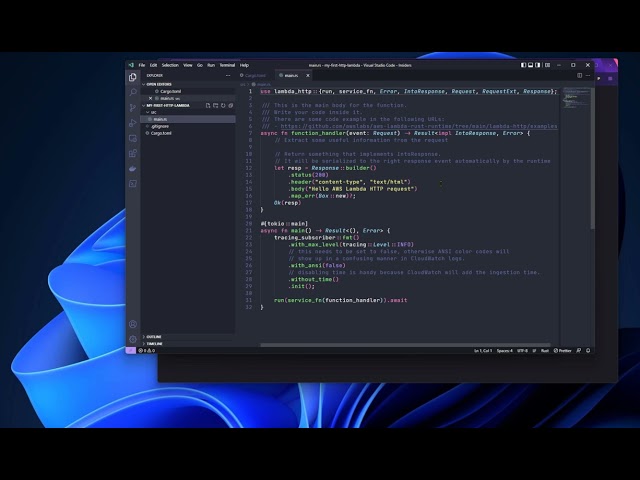cargo-lambda, build and deploy