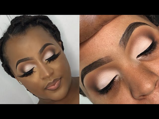 Soft Glam Client Makeup Tutorial | How I do makeup on dry skin