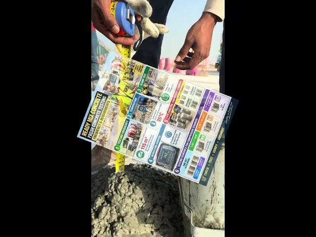 fresh concrete job site testing quality requirement civil engineer QAQC readymix concrete