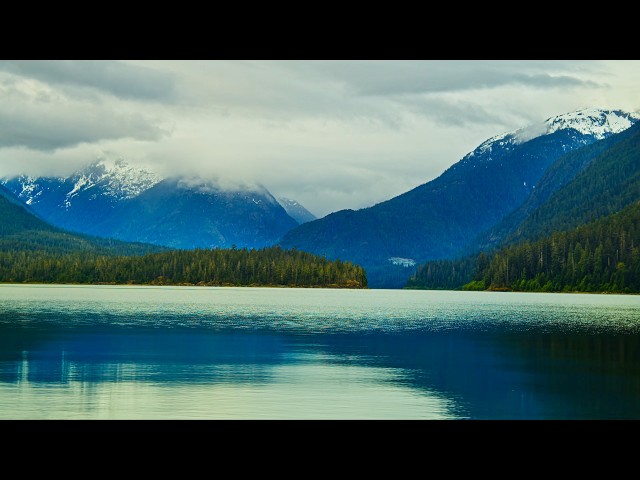 Peaceful Canadian Lake in 4K | Strathcona Provincial Park Nature Sounds (No Music) - Ep 2