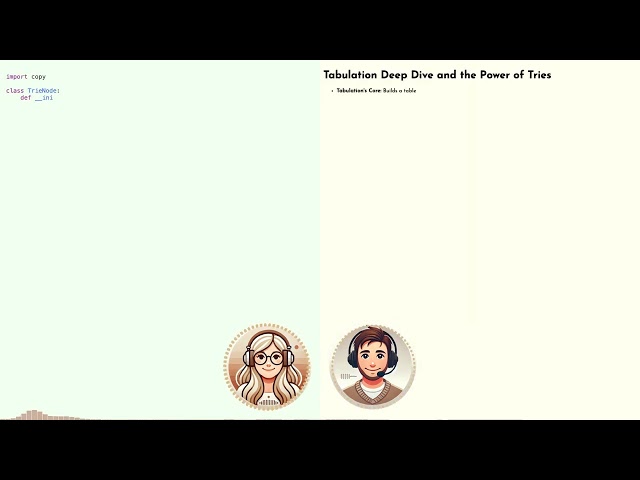 Word Break 2: Decoding Strings with Dynamic Programming & Tries | AI Codecast Audio Podcast