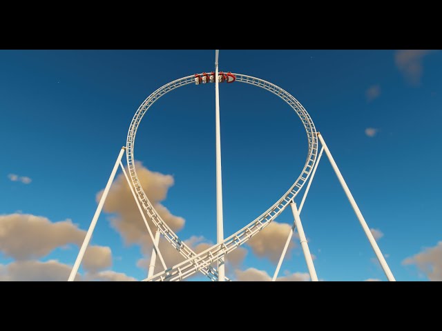 Gravity - S&S Air Launch Coaster - Planet Coaster 2 (4K POV)