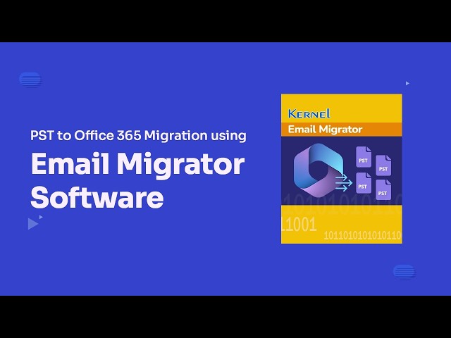 PST to Office 365 Migration Made EASY 🔥 | Kernel Email Migrator Tutorial