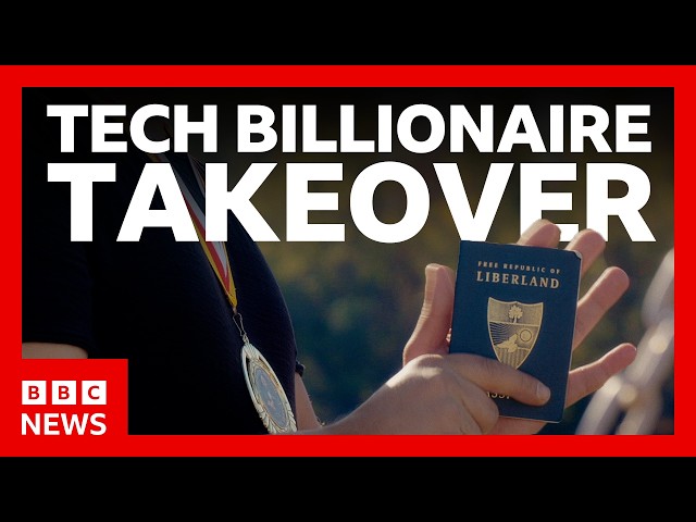 Can tech billionaires replace democracy? | BBC News