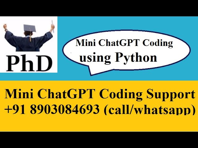 Mini Chatgpt application projects using python | Education Mini Chatgpt application using python,