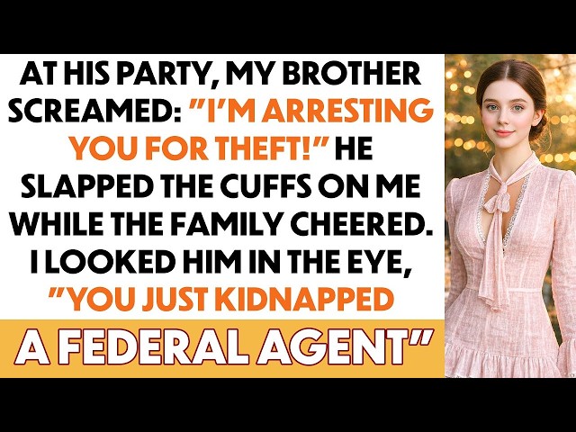 Brother Cuffed Me Screaming “Thief!”—Then I Smiled “You Just Kidnapped A Federal Agent”