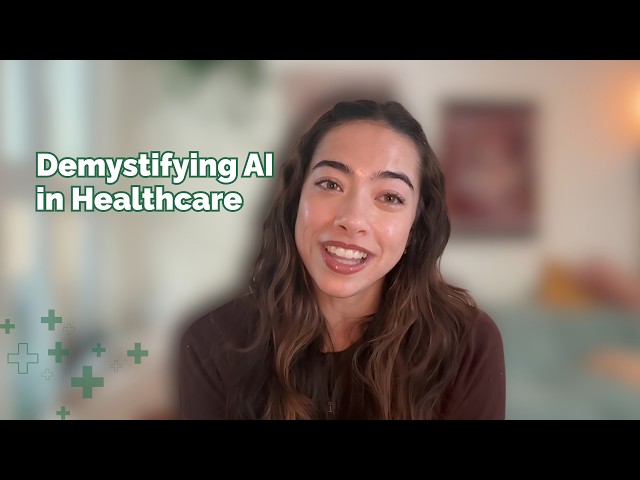 Demystifying AI in Healthcare with Saffrin Granby (UBC Data Science Institute) | UID Health