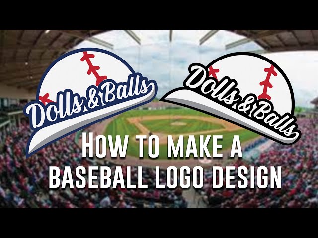 How to make a baseball logo design in Adobe Illustrator