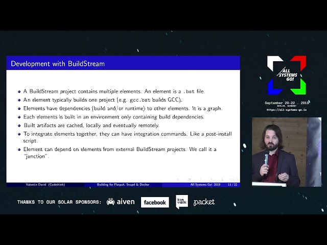 Distributing Freedesktop SDK applications to Flatpak, Snapd and Docker