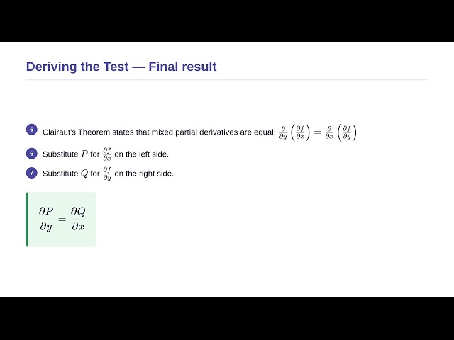 Multivariate Calculus - Conservative Vector Fields