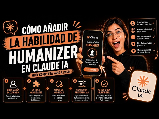 Humanizer Para Claude IA| Nunca Más Texto Artificial (2026)