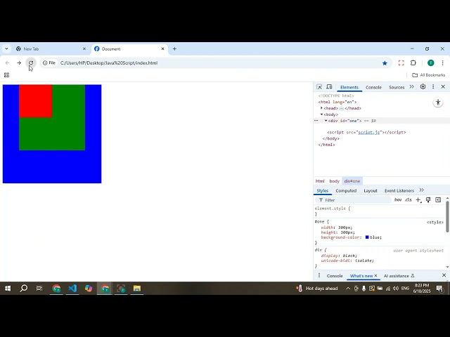 JS.37) Event bubbling, stopPropogation,prevendDefault
