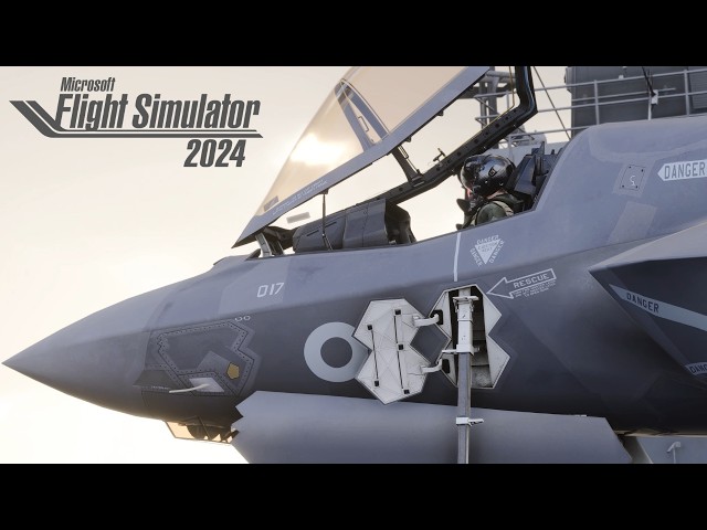 Microsoft Flight Simulator 2024 | Lockheed F-35B Lightning II | From Aircraft Carrier to Mach Loop