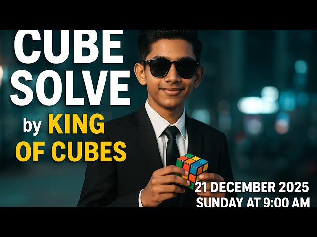 क्यूब सॉल्व करना सीखो 🔥 | King of Cubes#RubiksCubeTutorial​